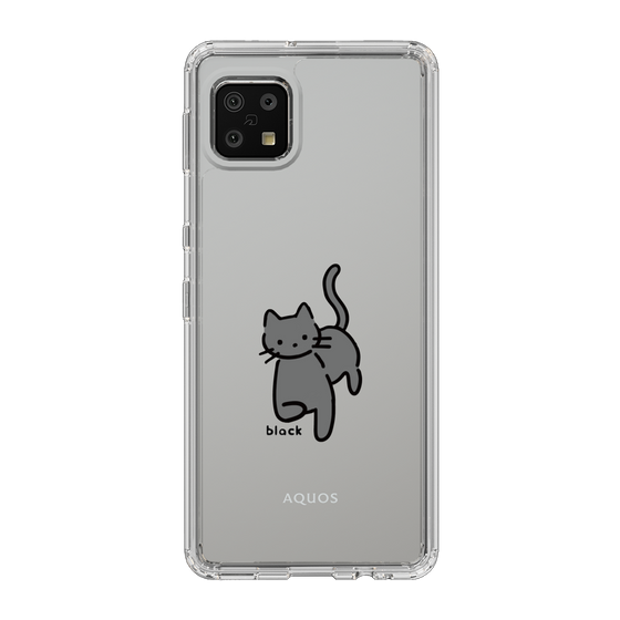 Slim Protection Case［ Original - CASEPLAY Cat - black ］
