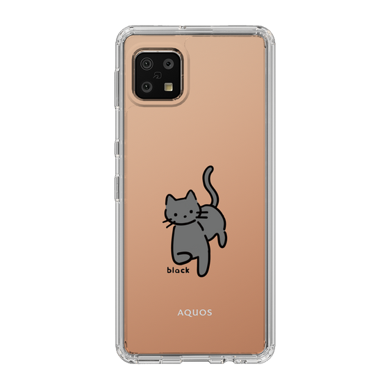 Slim Protection Case［ Original - CASEPLAY Cat - black ］