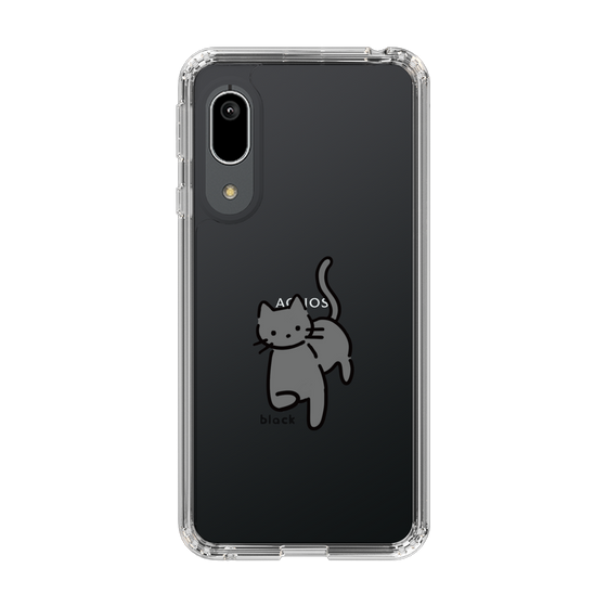 Slim Protection Case［ Original - CASEPLAY Cat - black ］