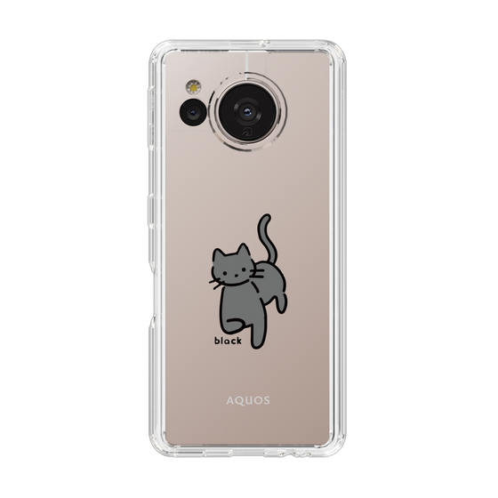 Slim Protection Case［ Original - CASEPLAY Cat - black ］