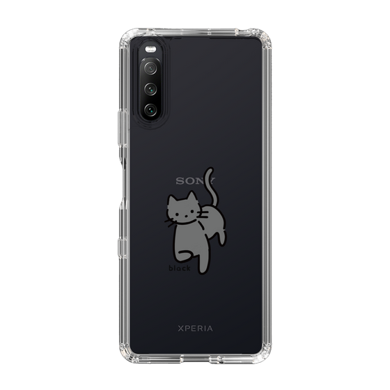 Slim Protection Case［ Original - CASEPLAY Cat - black ］