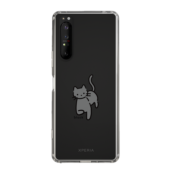 Slim Protection Case［ Original - CASEPLAY Cat - black ］