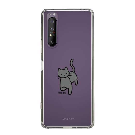 Slim Protection Case［ Original - CASEPLAY Cat - black ］