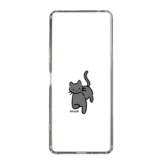 Slim Protection Case［ Original - CASEPLAY Cat - black ］