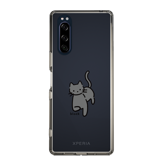 Slim Protection Case［ Original - CASEPLAY Cat - black ］