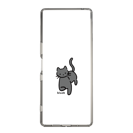 Slim Protection Case［ Original - CASEPLAY Cat - black ］