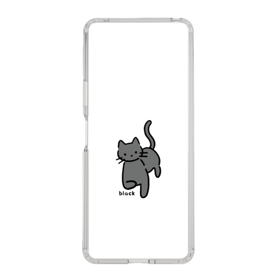 Slim Protection Case［ Original - CASEPLAY Cat - black ］