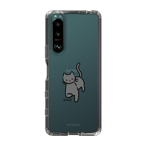 Slim Protection Case［ Original - CASEPLAY Cat - black ］