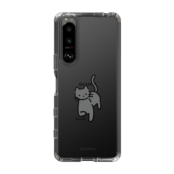Slim Protection Case［ Original - CASEPLAY Cat - black ］