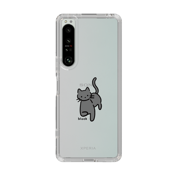 Slim Protection Case［ Original - CASEPLAY Cat - black ］