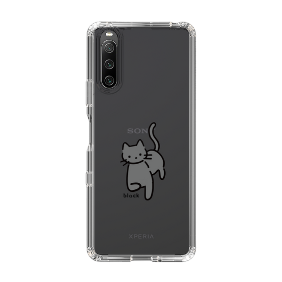 Slim Protection Case［ Original - CASEPLAY Cat - black ］