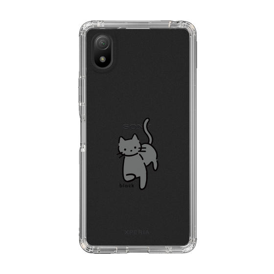 Slim Protection Case［ Original - CASEPLAY Cat - black ］