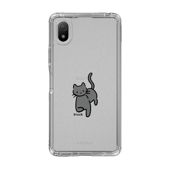 Slim Protection Case［ Original - CASEPLAY Cat - black ］
