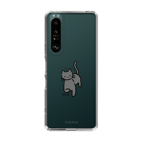 Slim Protection Case［ Original - CASEPLAY Cat - black ］