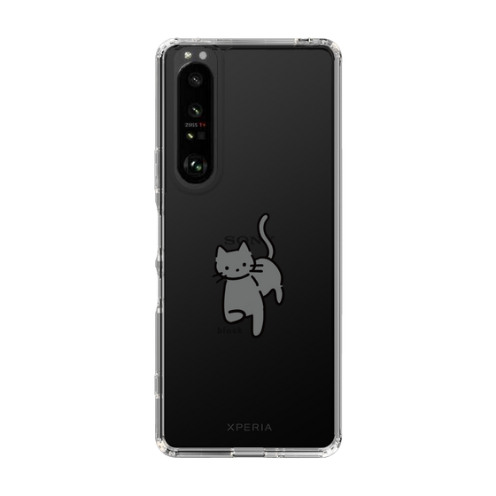 Slim Protection Case［ Original - CASEPLAY Cat - black ］