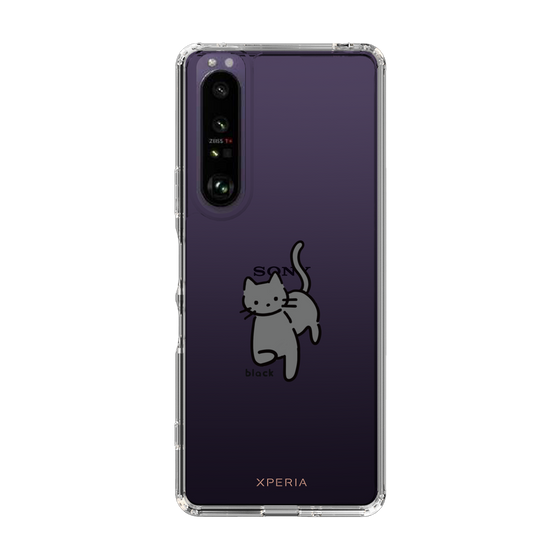 Slim Protection Case［ Original - CASEPLAY Cat - black ］