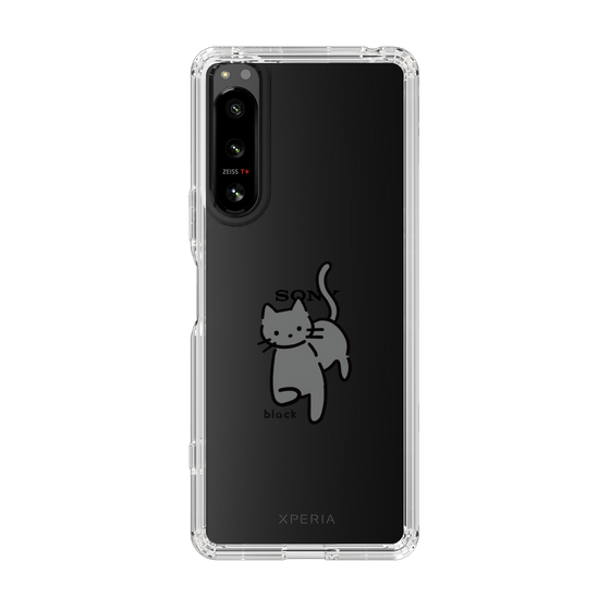 Slim Protection Case［ Original - CASEPLAY Cat - black ］