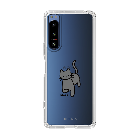 Slim Protection Case［ Original - CASEPLAY Cat - black ］