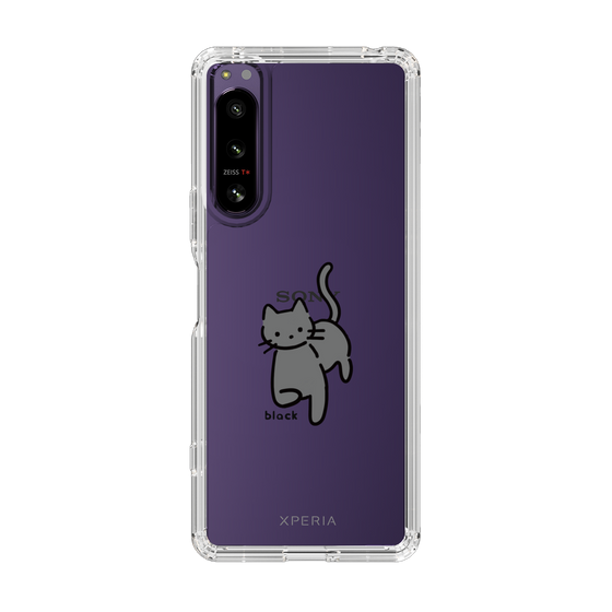 Slim Protection Case［ Original - CASEPLAY Cat - black ］