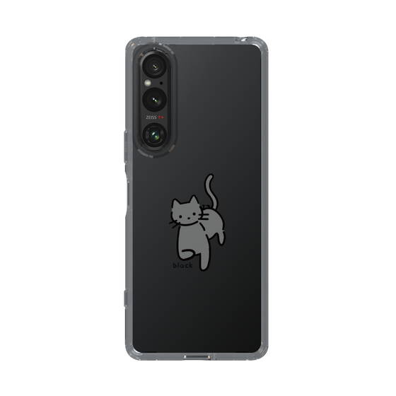 Slim Protection Case［ Original - CASEPLAY Cat - black ］