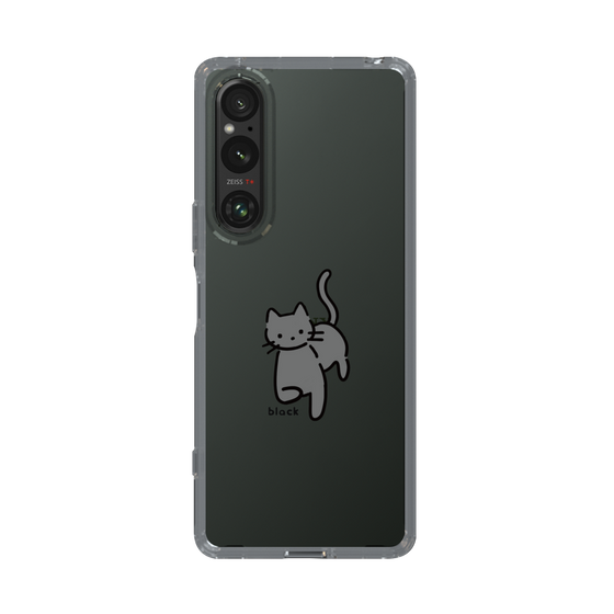 Slim Protection Case［ Original - CASEPLAY Cat - black ］