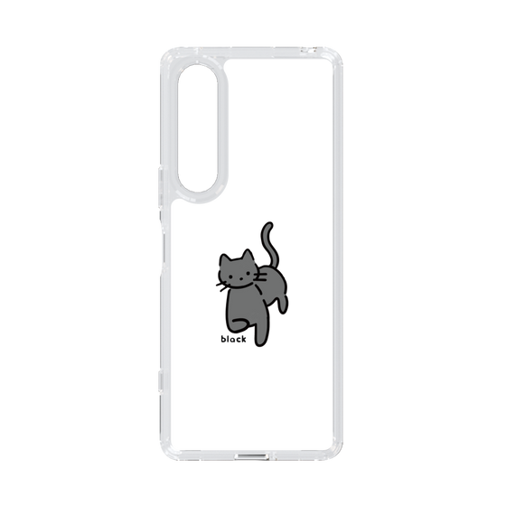 Slim Protection Case［ Original - CASEPLAY Cat - black ］
