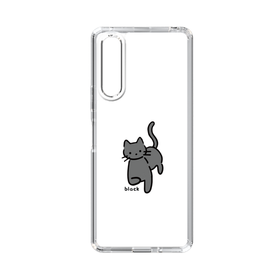 Slim Protection Case［ Original - CASEPLAY Cat - black ］