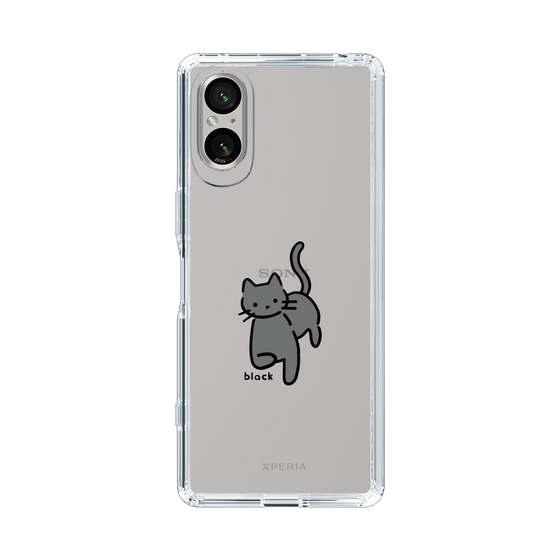 Slim Protection Case［ Original - CASEPLAY Cat - black ］