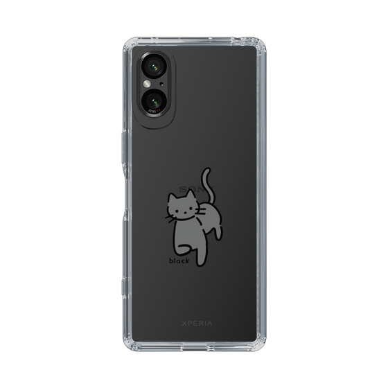 Slim Protection Case［ Original - CASEPLAY Cat - black ］