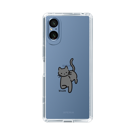 Slim Protection Case［ Original - CASEPLAY Cat - black ］