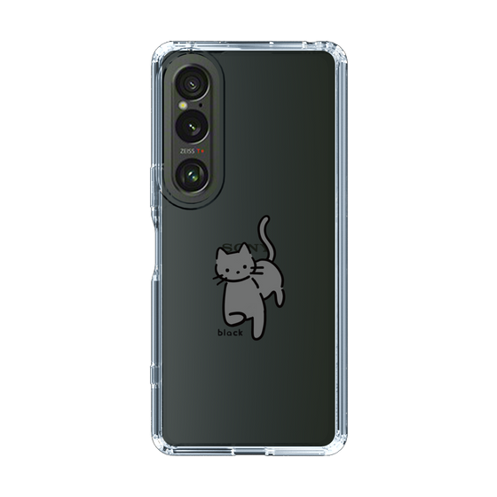 Slim Protection Case［ Original - CASEPLAY Cat - black ］