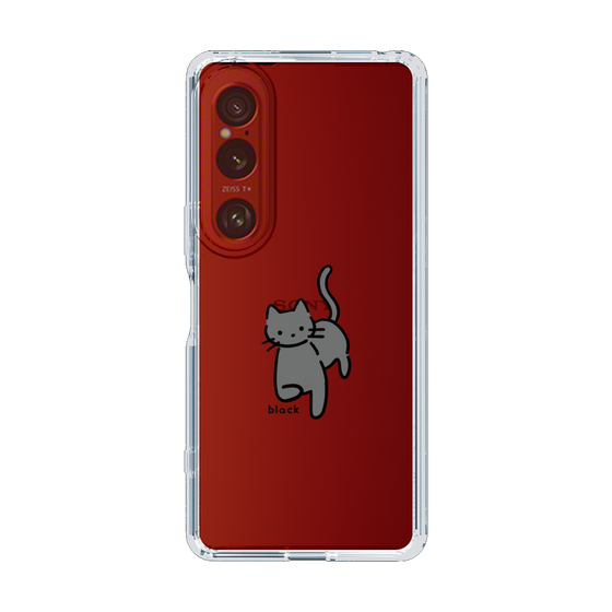Slim Protection Case［ Original - CASEPLAY Cat - black ］