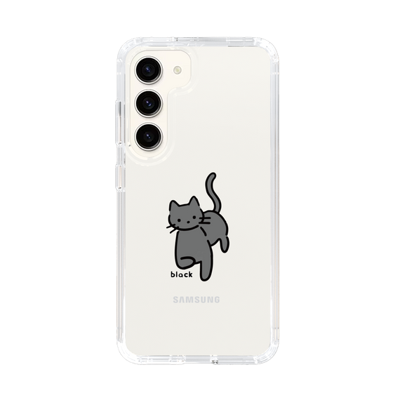 Slim Protection Case［ Original - CASEPLAY Cat - black ］