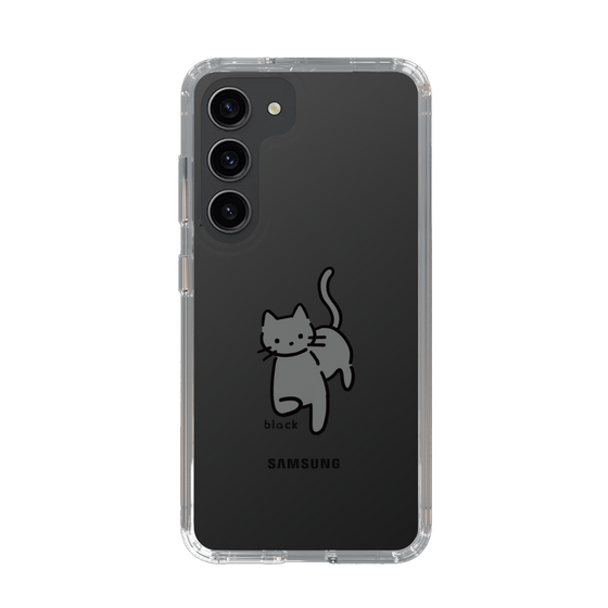 Slim Protection Case［ Original - CASEPLAY Cat - black ］