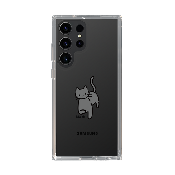 Slim Protection Case［ Original - CASEPLAY Cat - black ］