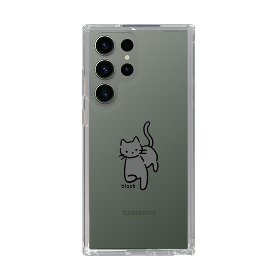 Slim Protection Case［ Original - CASEPLAY Cat - black ］