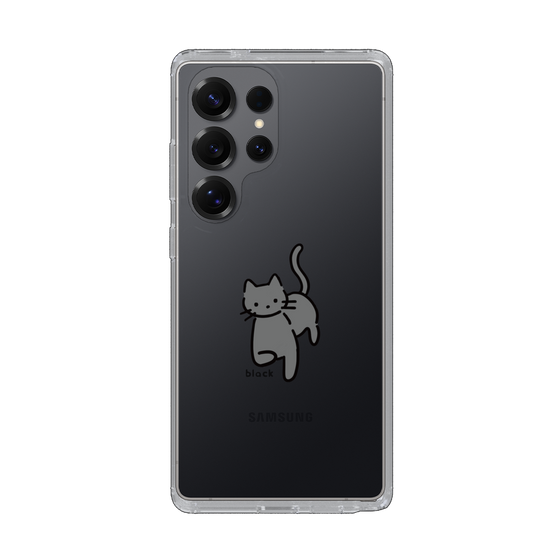 Slim Protection Case［ Original - CASEPLAY Cat - black ］