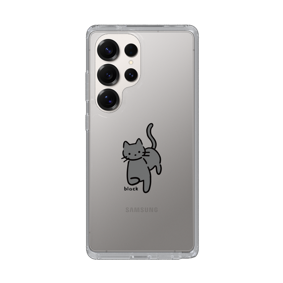 Slim Protection Case［ Original - CASEPLAY Cat - black ］