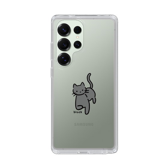 Slim Protection Case［ Original - CASEPLAY Cat - black ］