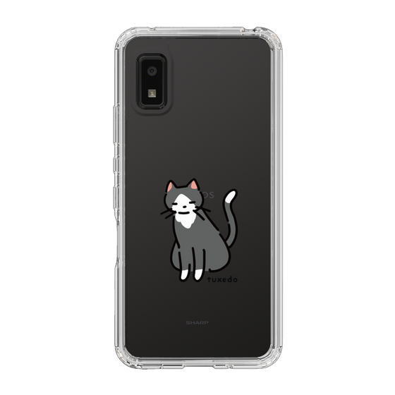 Slim Protection Case［ Original - CASEPLAY Cat - tuxedo ］