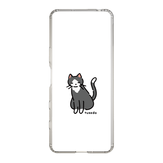 Slim Protection Case［ Original - CASEPLAY Cat - tuxedo ］