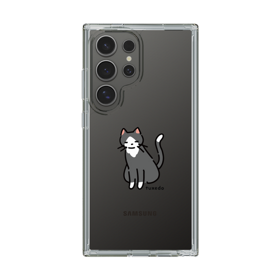 Slim Protection Case［ Original - CASEPLAY Cat - tuxedo ］