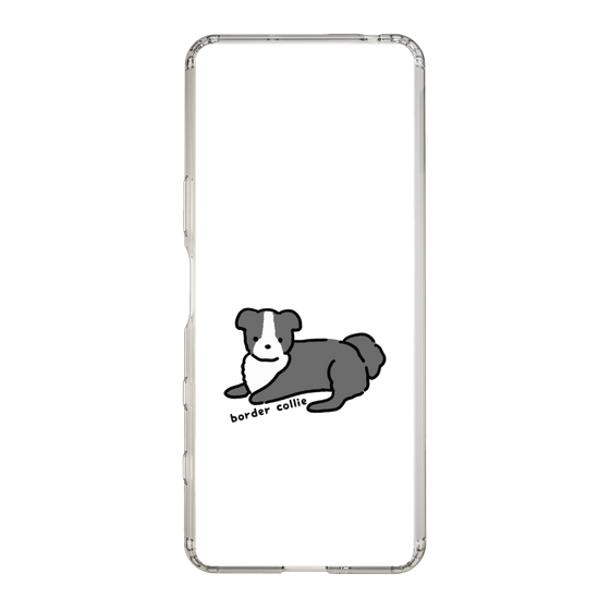 Slim Protection Case［ Original - CASEPLAY Dog - border collie ］
