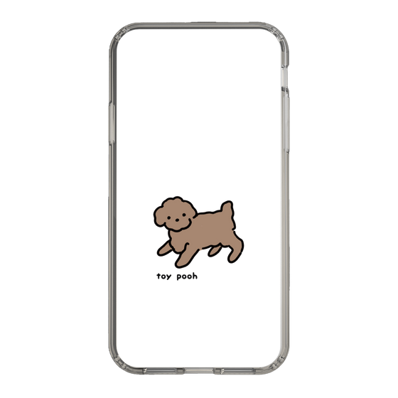 Slim Protection Case［ Original - CASEPLAY Dog - Toy Pooh ］