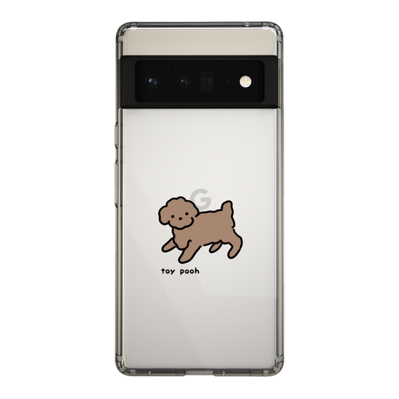 Slim Protection Case［ Original - CASEPLAY Dog - Toy Pooh ］