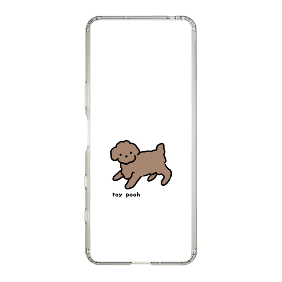 Slim Protection Case［ Original - CASEPLAY Dog - Toy Pooh ］