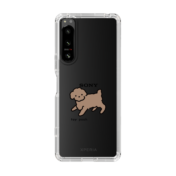 Slim Protection Case［ Original - CASEPLAY Dog - Toy Pooh ］