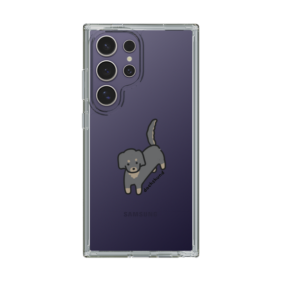 Slim Protection Case［ Original - CASEPLAY Dog - Dachshund ］