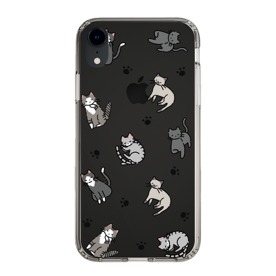 Slim Protection Case［ Original - CASEPLAY Cat All-over Pattern - color ］