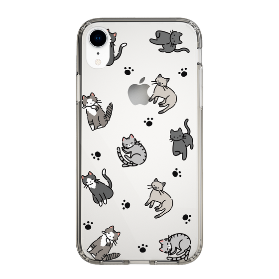 Slim Protection Case［ Original - CASEPLAY Cat All-over Pattern - color ］